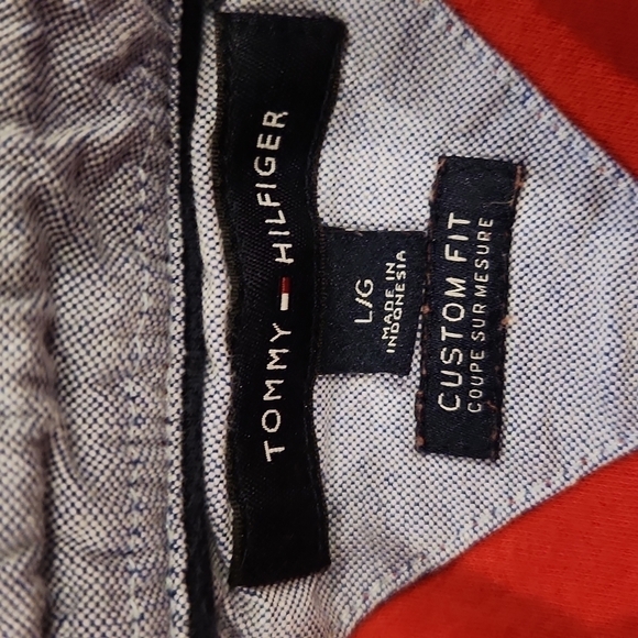 Tommy Hilfiger Red Classic Custom Fit Polo Shirt - Picture 5 of 9